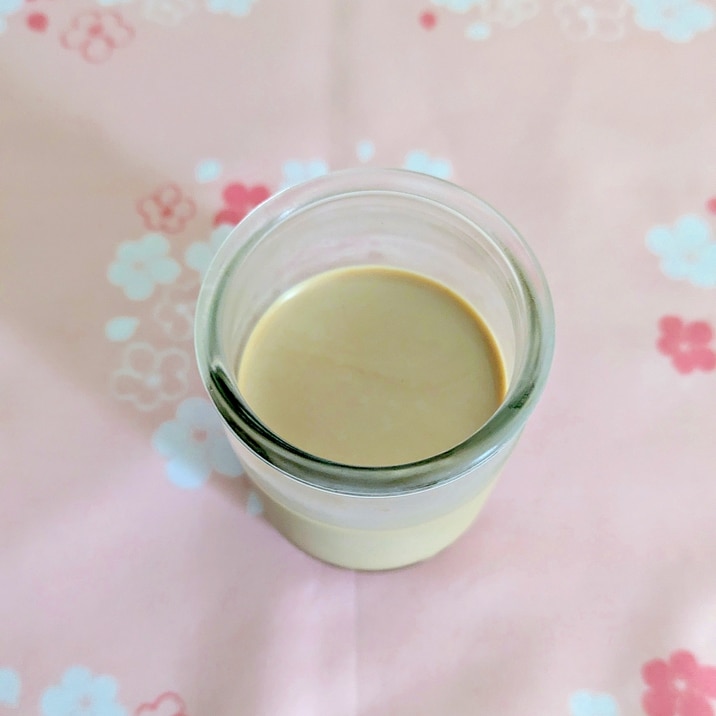 お手軽デザート☆カフェオレパンナコッタ